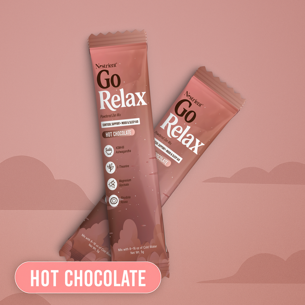 Vitamate GoRelax Powdered Zen Mix hot chocolate