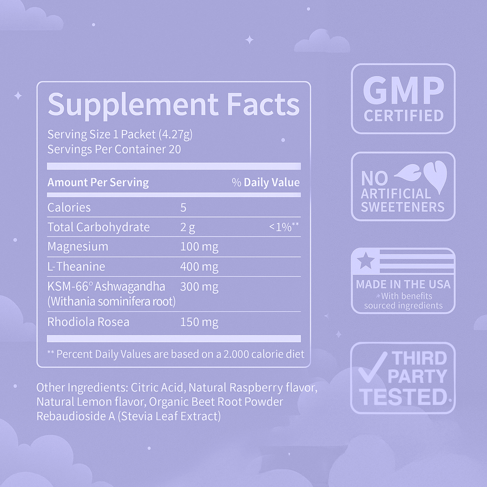 Vitamale GoRelax powdered zen mix