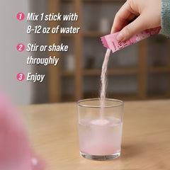 Nestrient GoTwenty Youthful Vitality Powdered Drink Mix with NAD+, Collagen, COQ10 – Berry Rose Flavor