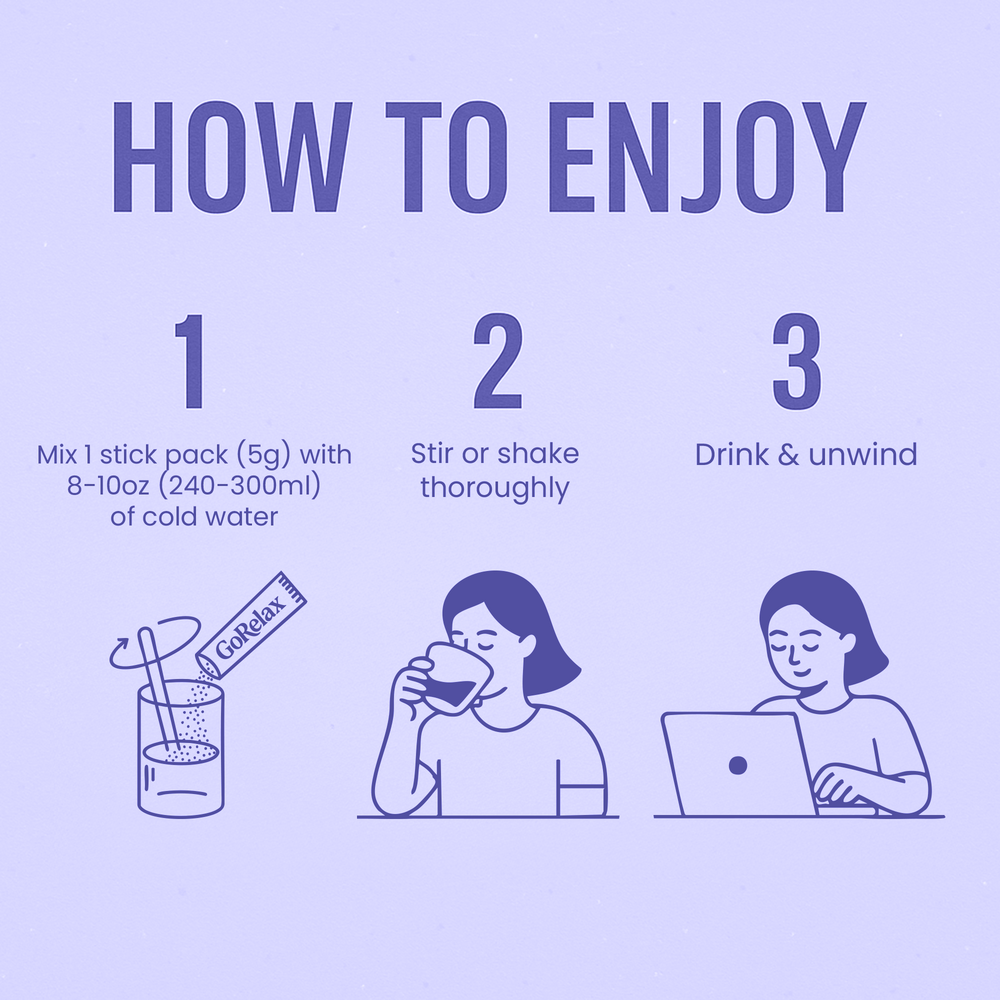 Vitamale GoRelax powdered zen mix