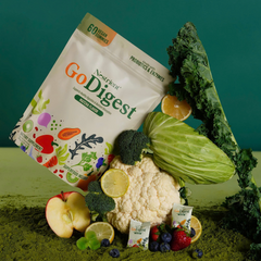 Nestrient GoDigest Probiotics & Enzymes Gummies – Matcha Flavor