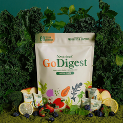 Nestrient GoDigest Probiotics & Enzymes Gummies – Matcha Flavor