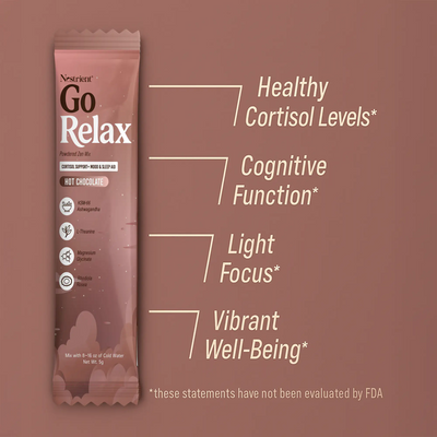 Vitamate GoRelax Powdered Zen Mix  hot chocolate