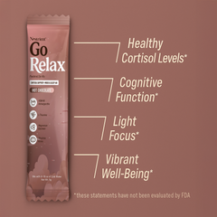 Vitamate GoRelax Powdered Zen Mix  hot chocolate