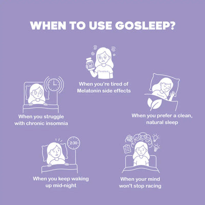 Nestrient GoSleep Melatonin-Free Sleep Gummies in acai berry flavor, showing the colorful gummy supplement on a white background.