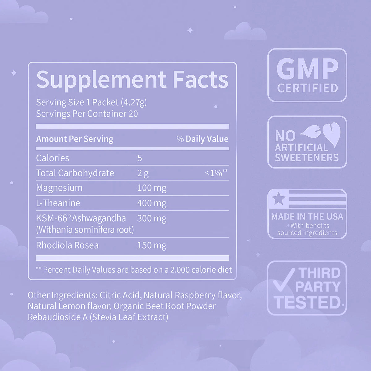 Vitamale GoRelax powdered zen mix