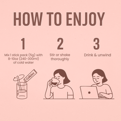 Vitamate GoRelax Powdered Zen Mix  hot chocolate