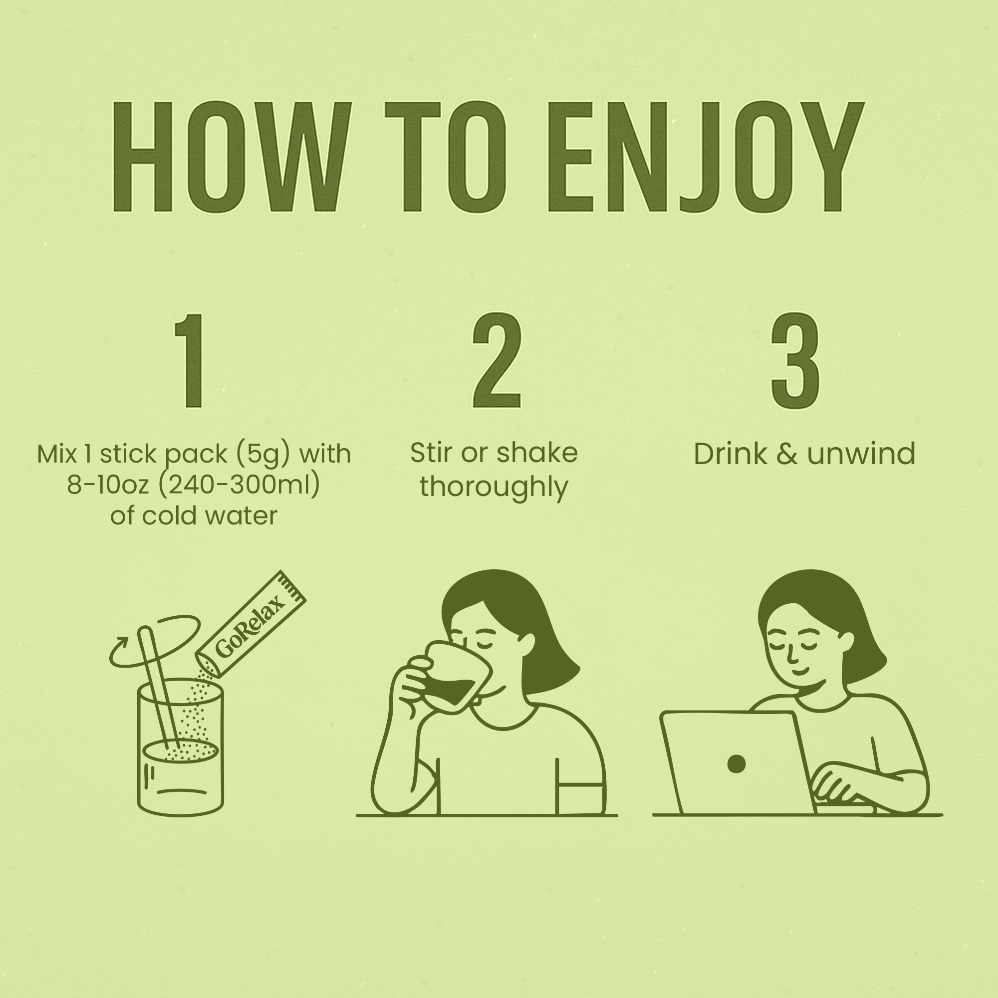 Vitamate GoRelax Matcha Latte