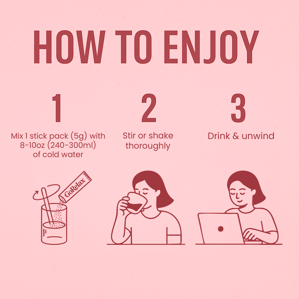 Vitamale GoRelax raspberry and lemon