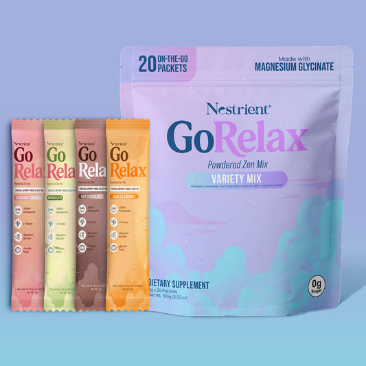 Nestrient GoRelax Variety Mix Powdered Zen Mix - Cortisol Balance Supplements