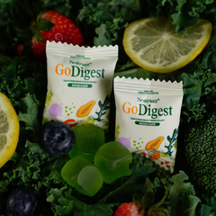 Nestrient GoDigest Probiotics & Enzymes Gummies – Matcha Flavor